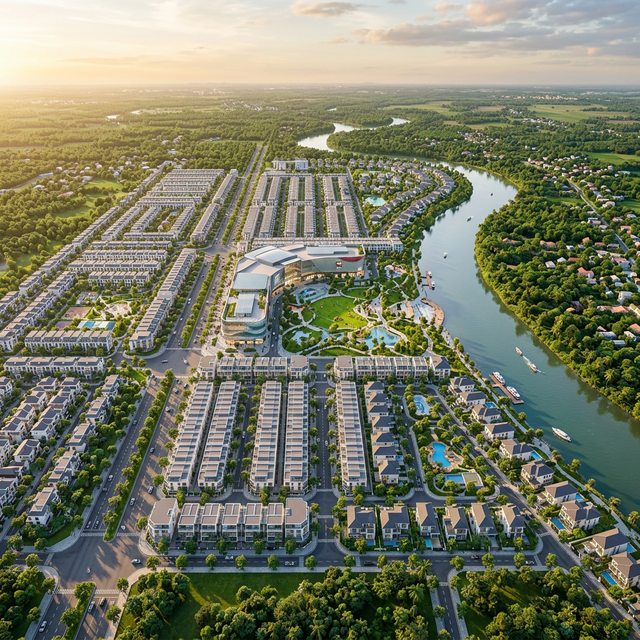 NewLink - Thanh Phú Centre Point - Đại đô thị giao thương 200ha tại Bến Lức, Long An