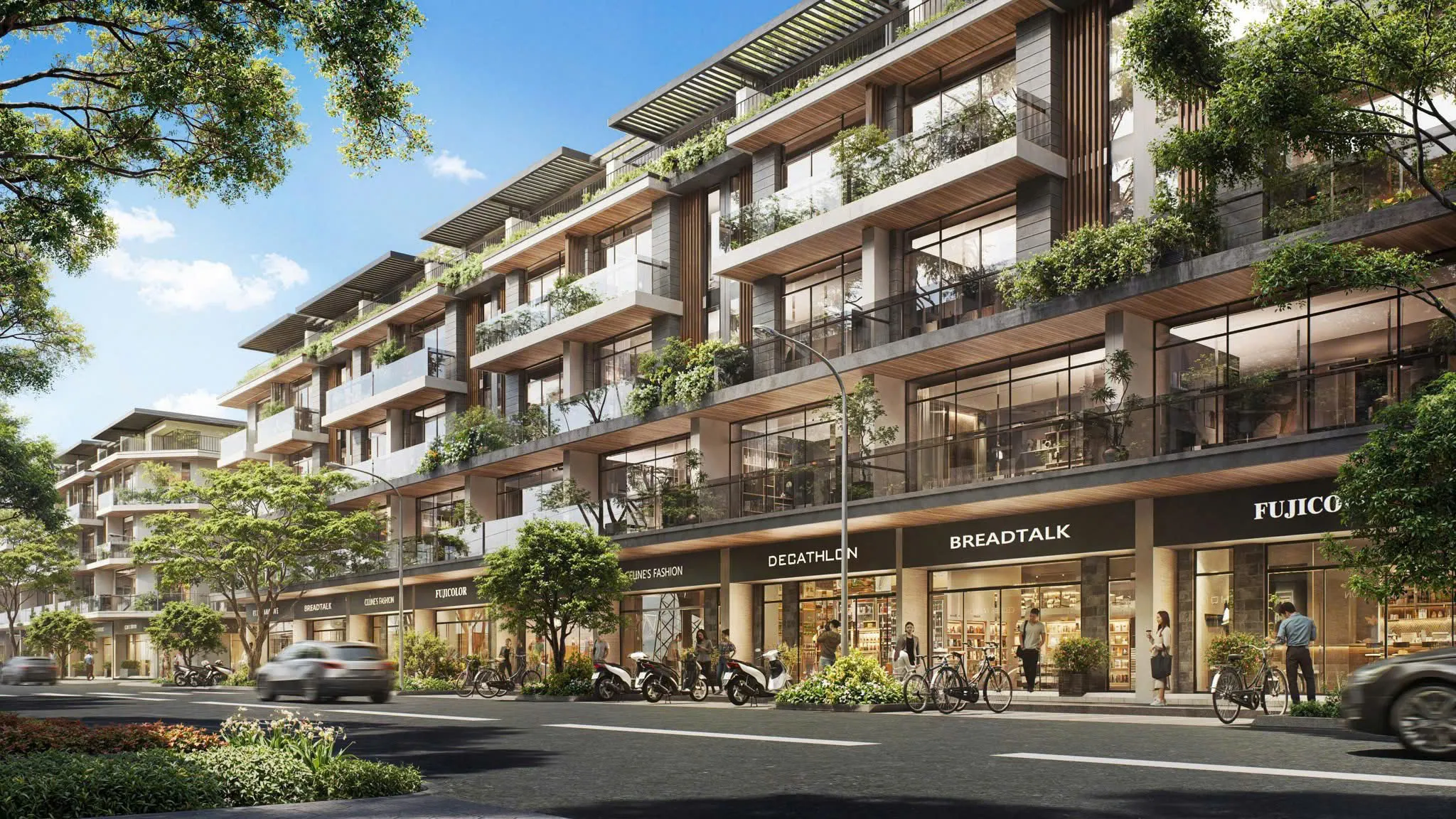 STRIPMALL THƯƠNG MẠI