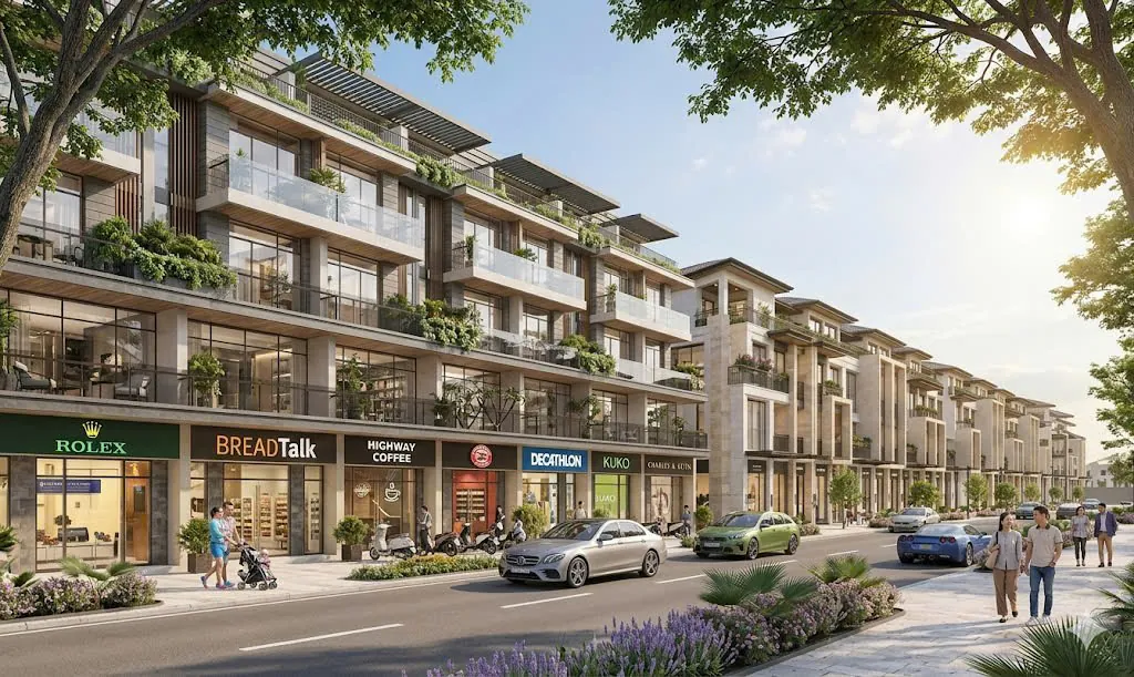 Shophouse Thanh Phú Centre Point